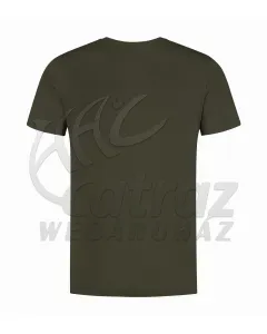 Korda Mindset Minimal Tee | Dark Olive – XL – Horgász Póló