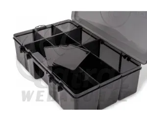 Black Cat Hard Case Multi Tackle Box Horgász Doboz - L