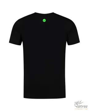 Korda LE Dot Tee Black Méret: 4XL - Korda Fekete Pont Mintás Horgász Póló