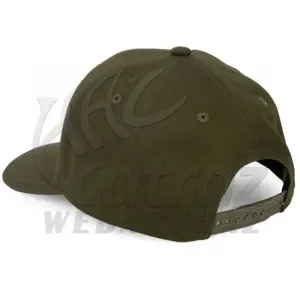 Black Cat Green Flat Peak Baseball Sapka