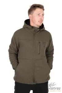 Fox Sherpa Fekete Zöld Fekete - Fox Collection Sherpa Jacket Green Black