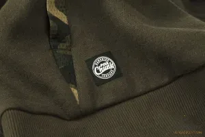 Fox Ruházat Pulóver Hoody Dark Khaki/Camo L CPR896