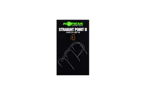 Korda Straight Point Barbless 4 - Korda Szakállnélküli Pontyozó Horog