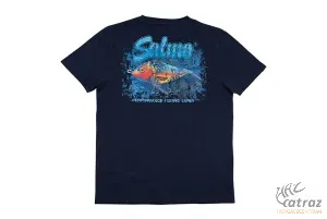 Salmo Slider Tee T-Shirt Méret: S - Salmo Horgász Póló