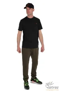 Fox Fekete Narancs Póló Méret: 3XL - Fox Collection T Black Orange