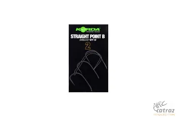 Korda Straight Point Barbless 2 - Korda Szakállnélküli Pontyozó Horog