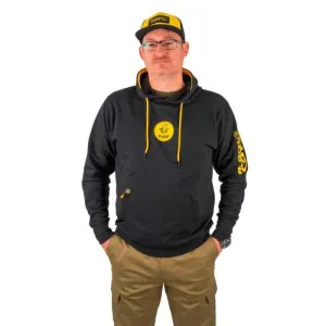 Black Cat Black Hoody Horgász Pulóver - M