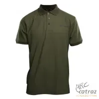 Ridgemonkey APEarel Galléros Zöld Póló Méret: S - Ridgemonkey Dropback Polo Shirt