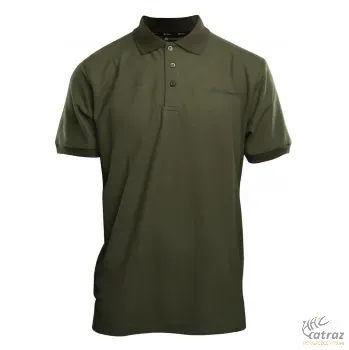 Ridgemonkey APEarel Galléros Zöld Póló Méret: S - Ridgemonkey Dropback Polo Shirt