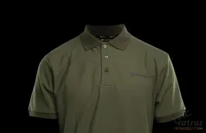 Ridgemonkey APEarel Galléros Zöld Póló Méret: S - Ridgemonkey Dropback Polo Shirt