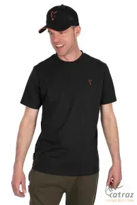 Fox Fekete Narancs Póló Méret: 3XL - Fox Collection T Black Orange