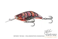 Salmo Sparky Shad SS4F - Holographic Crawdad Salmo Floating Wobbler