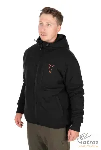 Fox Sherpa Fekete Narancs Dzseki - Fox Collection Sherpa Jacket Black Orange