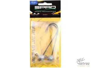 Twisterfej Spro Jig Head - Jigfej Horog Méret: 10/0 Súly: 10g 2db/cs