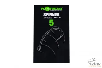 Korda Spinner Barbless Horog Méret: 2 - Korda Bojlis Horog