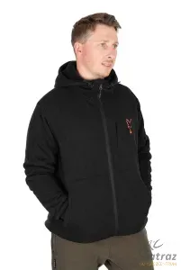 Fox Sherpa Fekete Narancs Dzseki - Fox Collection Sherpa Jacket Black Orange