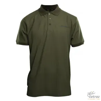 Ridgemonkey APEarel Galléros Zöld Póló Méret: M - Ridgemonkey Dropback Polo Shirt