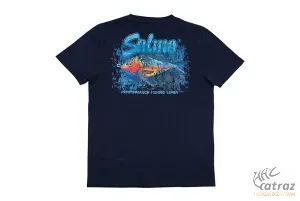 Salmo Slider Tee T-Shirt Méret: M - Salmo Horgász Póló