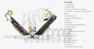 Leatherman Signal Multitool - Shimano Leatherman Multiszerszám Coyote Tan