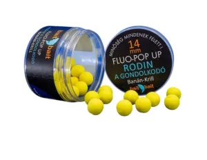 BaitBait Fluo Pop Up Bojli 14 mm Rodin - Bait Bait Pop-Up Csali
