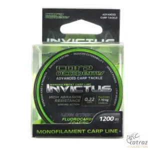 Carp Academy Invictus 1200m 0,35mm - Távdobó Monofil Horgász Zsinór