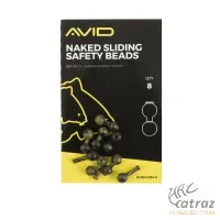 Avid Carp Naked Sliding Safety Beads - Avid Carp Biztonsági Gyöngy Chod Righez 8 db/cs
