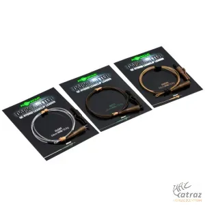 Korda Áttetsző Gubancgátló Gyorskapcsos Ólomklipsz - Korda Dark Matter Leader 50 cm QC Hybrid Clip Clear