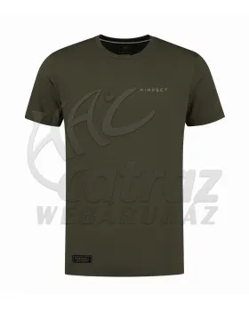 Korda Mindset Minimal Tee | Dark Olive – Horgász Póló