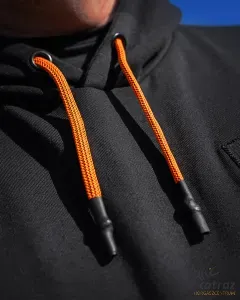 Guru Black Patch Hoodie Méret: L - Guru Kapucnis Horgász Pulóver