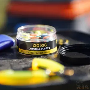 SBS Zig Rig Dumbell Pop Ups 16 mm Phaze1 - SBS Fűszeres Szilvás Zig Rig Pop-Up Dumbell Csali