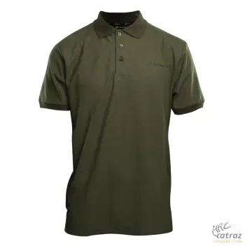 Ridgemonkey APEarel Galléros Zöld Póló Méret: XL - Ridgemonkey Dropback Polo Shirt