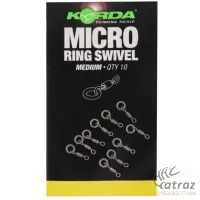 Korda Micro Rig Ring Swivel Medium 10 db/csomag