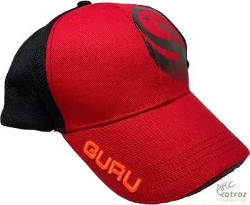 Guru Red 3D Cap - Guru Piros Baseball Sapka