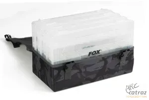 Fox Rage Voyager Camo Stack Pack Large - Nagy Pergető Táska Horgász Dobozokhoz
