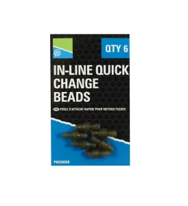 Preston ICS In-Line Quick Change Beads - Preston Innovations Gyorskapocs