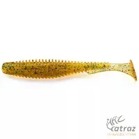 FishUp U-Shad 3" #036 Caramel/Green & Black | FishUp Gumihal 7,5cm