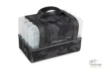 Fox Rage Voyager Camo Stack Pack Medium - Közepes Pergető Táska Horgász Dobozokhoz