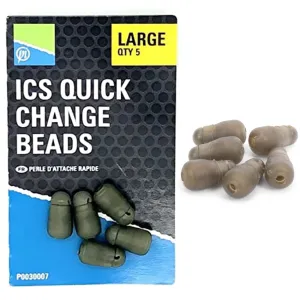 Preston ICS Quick Change Beads Large - Preston Innovations Feeder Gyorskapocs