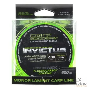 Carp Academy Invictus 600m 0,22mm - Távdobó Monofil Horgász Zsinór