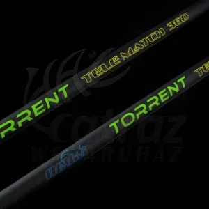 Nevis Torrent Tele Match 3,90m 20-80 gramm - Teleszkópos Match Bot