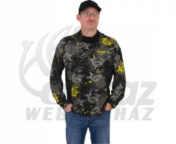 Black Cat Performance Sun Top – L – UV Álló Felső