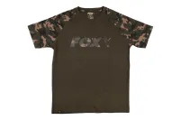 Fox Raglan Khaki Camo Póló Méret:M - Fox Camo Khaki Póló