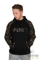 Fox Black Camo Raglan Hoody Méret: 2XL - Fox Terepmintás Pulóver