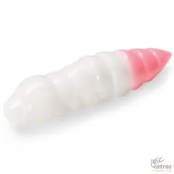 FishUp Pupa 1.2" #132 White/Bubble Gum | FishUp Lárva Plasztik Csali