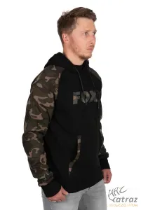 Fox Black Camo Raglan Hoody Méret: 2XL - Fox Terepmintás Pulóver