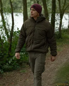 Korda Kapucnis Horgász Kabát Méret: L - Korda Hooded Jacket Dark Olive