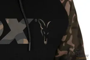 Fox Black Camo Raglan Hoody Méret: 2XL - Fox Terepmintás Pulóver