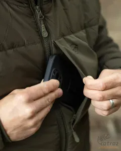 Korda Kapucnis Horgász Kabát Méret: L - Korda Hooded Jacket Dark Olive
