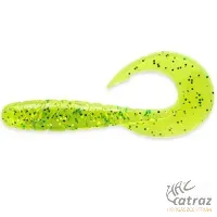 Fishup Mighty Grub 4,5" #026 Flo Chartreuse/Green - Fishup Gumihal