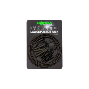 Korda Dark Matter Action Pack Weed - Korda Ólomklipsz Készlet Gubancgátlóval